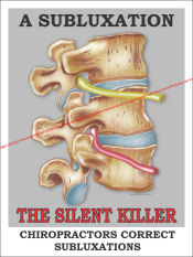 Chiropractic Subluxation Poster