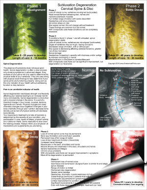 Cervical Subluxation Degeneration Pad